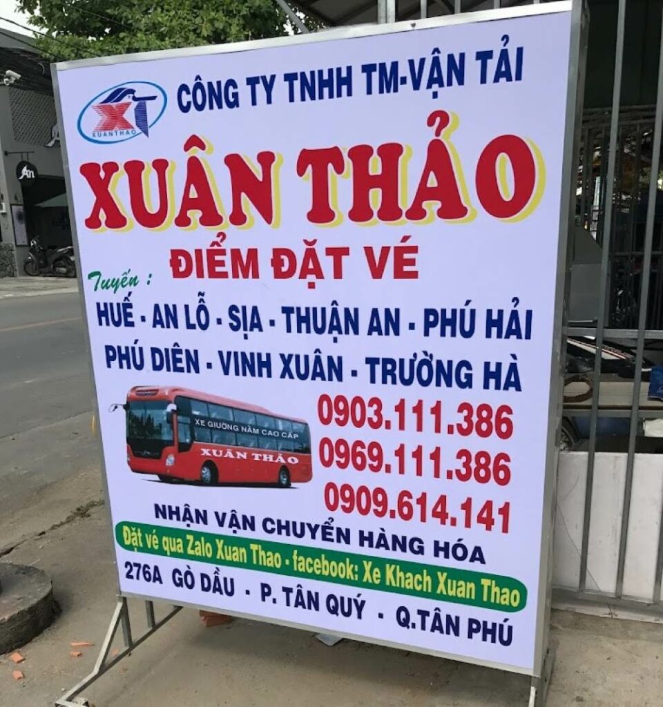 Chính sách về vé và hành lý của nhà xe Xuân Mẫn