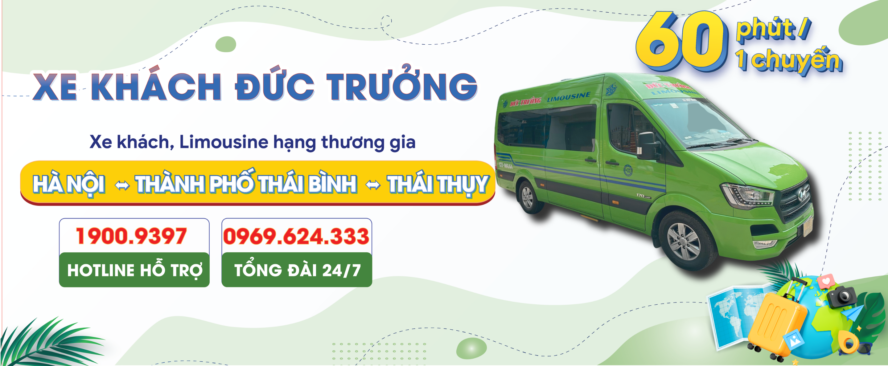 Hỗ trợ khách hàng nhà xe Đức Trưởng