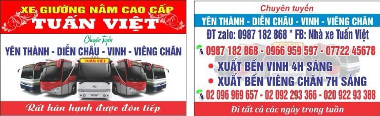 Hỗ trợ khách hàng nhà xe Tuấn Viết