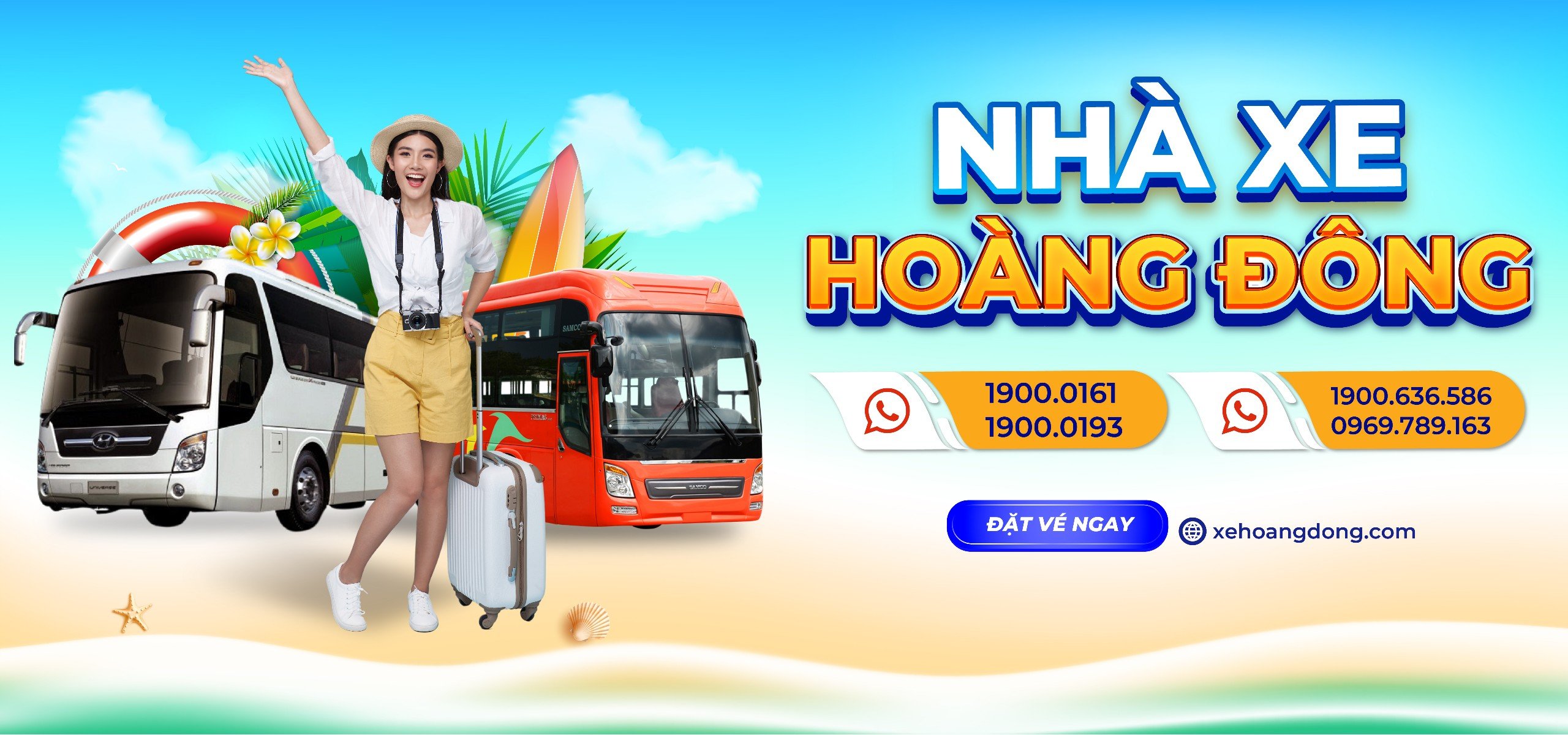 Tiện ích nhà xe Hoàng Đông