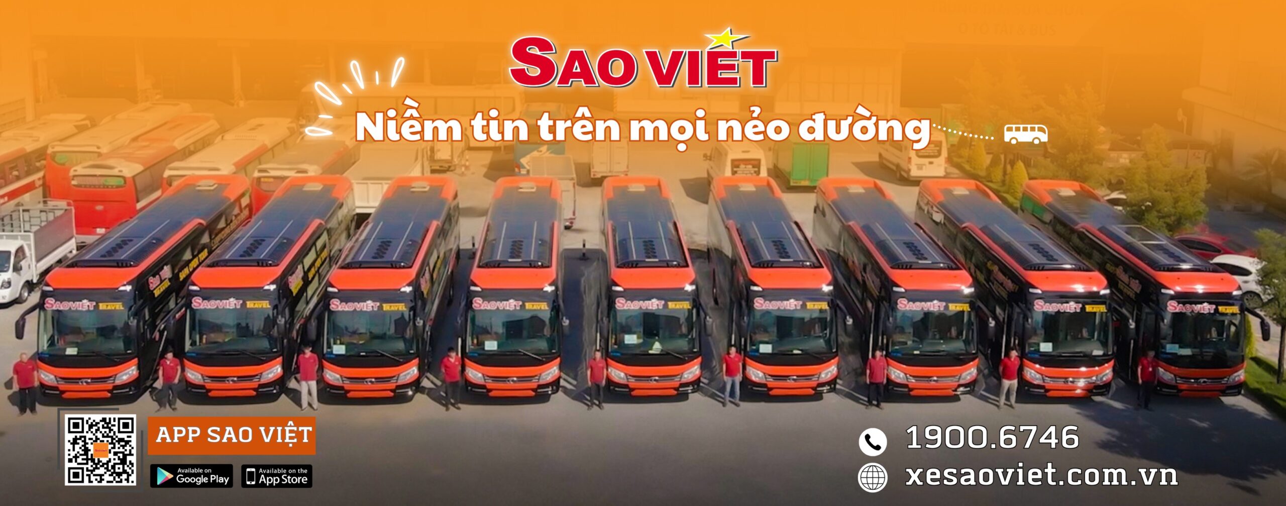 Tiện ích nhà xe Sao Việt