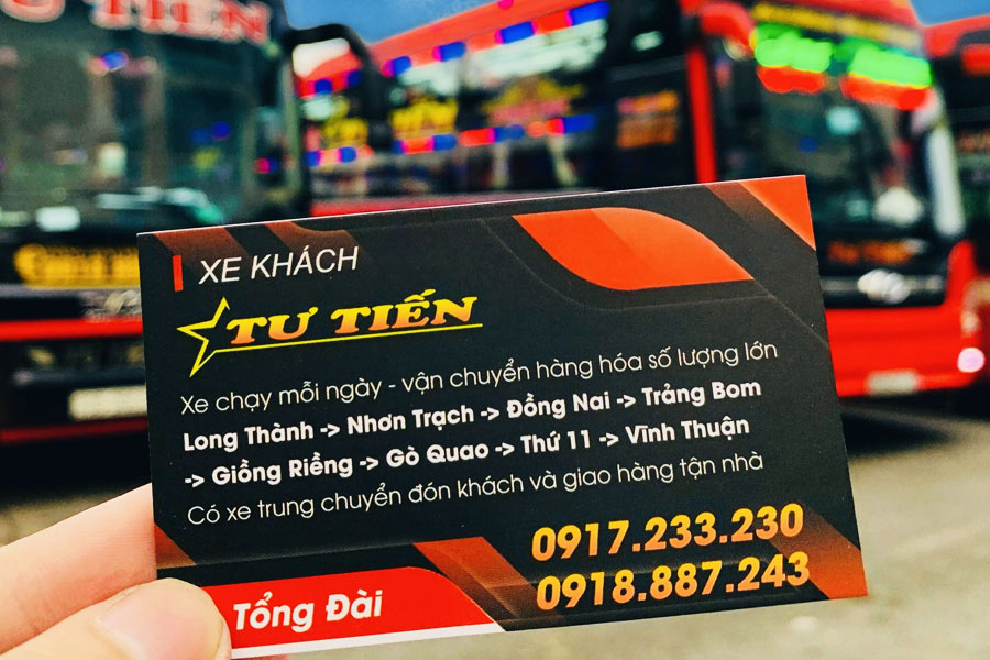 Tiện ích nhà xe Tư Tiến