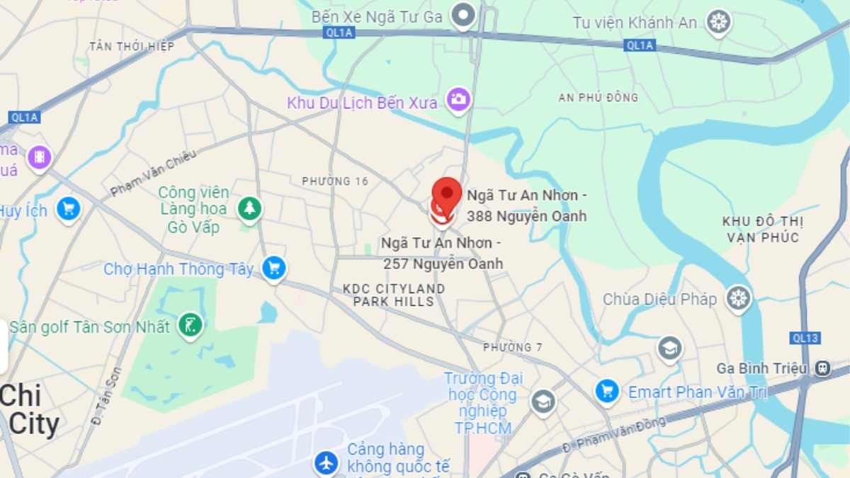 Tuyến đường An Nhơn - Các tỉnh lân cận