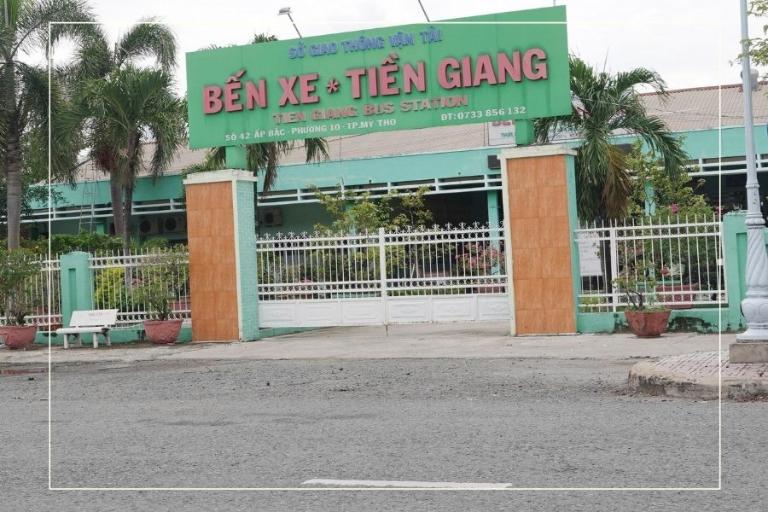 Tuyến đường Bến xe Tiền Giang - Hà Nội