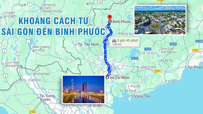 Tuyến đường Bù Đăng - TPHCM