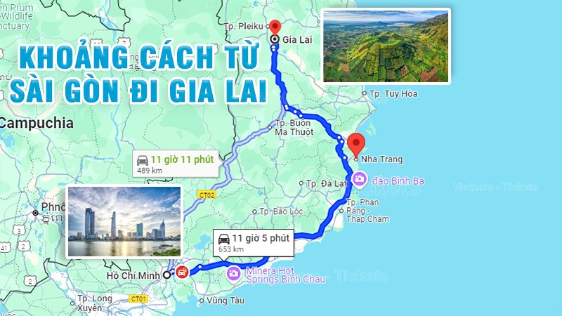 Tuyến đường Sài Gòn – Gia Lai