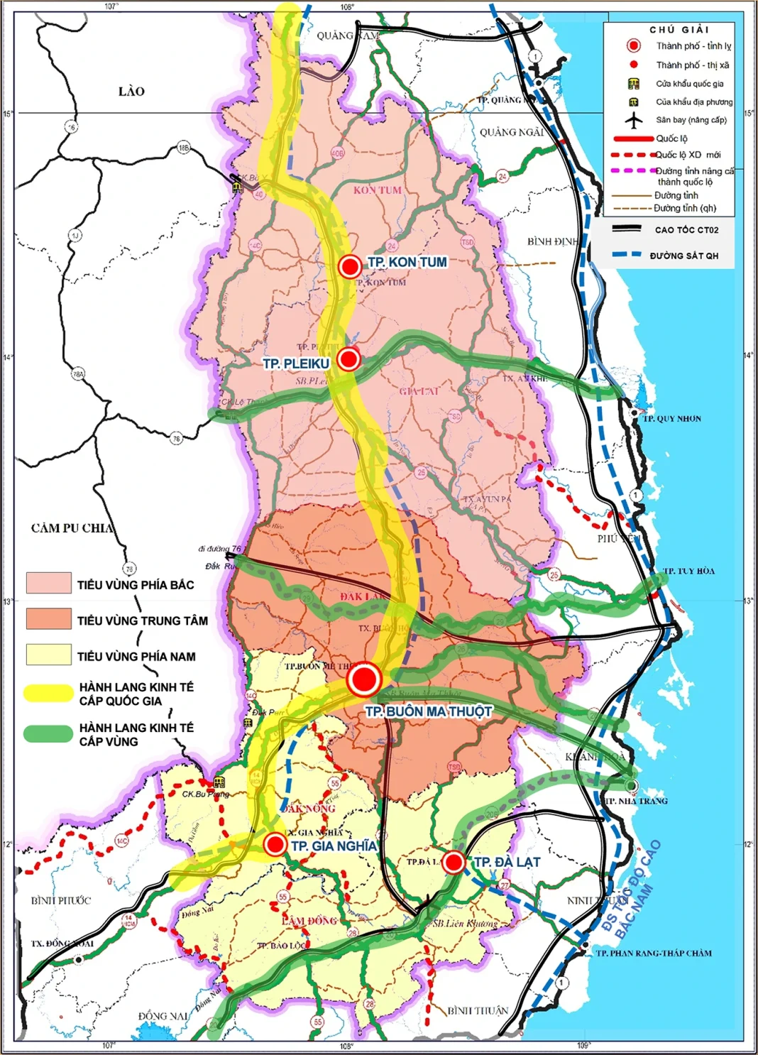 Tuyến đường Tuy Hòa - Các Tỉnh Tây Nguyên (Gia Lai)