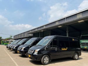 Nhà xe Limousine có 9 chỗ với thiết kế hiện đại 